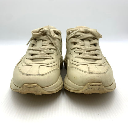 【現状渡し品】【レディース】 GUCCI グッチ RYHTON LOGO SNEAKERS 528892 ライトン ロゴ スニーカー 靴 ウィメンズ 162-260929-ko-21-teih サイズ：36.5 カラー：ベージュ系 万代Net店