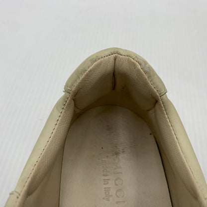 【現状渡し品】【レディース】 GUCCI グッチ RYHTON LOGO SNEAKERS 528892 ライトン ロゴ スニーカー 靴 ウィメンズ 162-260929-ko-21-teih サイズ：36.5 カラー：ベージュ系 万代Net店