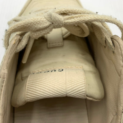 【現状渡し品】【レディース】 GUCCI グッチ RYHTON LOGO SNEAKERS 528892 ライトン ロゴ スニーカー 靴 ウィメンズ 162-260929-ko-21-teih サイズ：36.5 カラー：ベージュ系 万代Net店