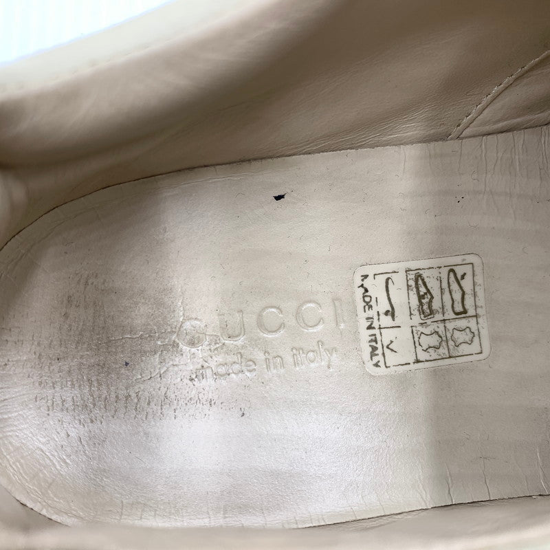 【現状渡し品】【レディース】 GUCCI グッチ RYHTON LOGO SNEAKERS 528892 ライトン ロゴ スニーカー 靴 ウィメンズ 162-260929-ko-21-teih サイズ：36.5 カラー：ベージュ系 万代Net店