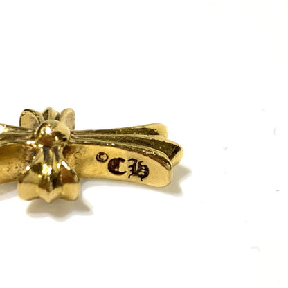 【中古品】【メンズ】 CHROME HEARTS クロムハーツ 22K CRS BBYFAT P DIA クロス ベビーファット チャーム パヴェダイヤモンド アクセサリー ペンダントトップ 190-261027-ko-07-teih カラー：ゴールド 万代Net店