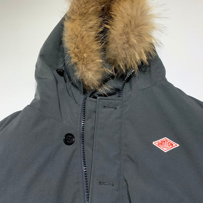 【中古品】【レディース】 DANTON ダントン DOWN JAKCET 18A-FA-002 ダウンジャケット アウター フーディ ファー 168-260927-ko-30-teih サイズ：42 カラー：グレー系 万代Net店