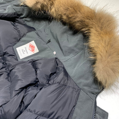 【中古品】【レディース】 DANTON ダントン DOWN JAKCET 18A-FA-002 ダウンジャケット アウター フーディ ファー 168-260927-ko-30-teih サイズ：42 カラー：グレー系 万代Net店