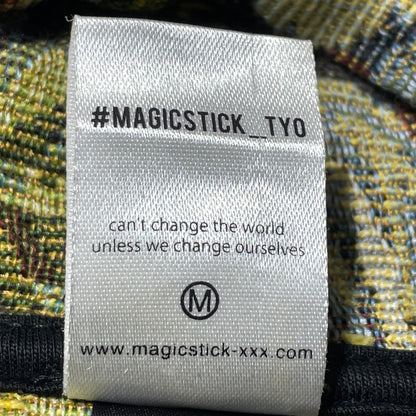 【現状渡し品】【メンズ】 MAGIC STICK マジックスティック MADNESS HOODIE マッドネス フーディ プルオーバーパーカー 142-260929-sa-13-teih サイズ：M カラー：総柄 万代Net店