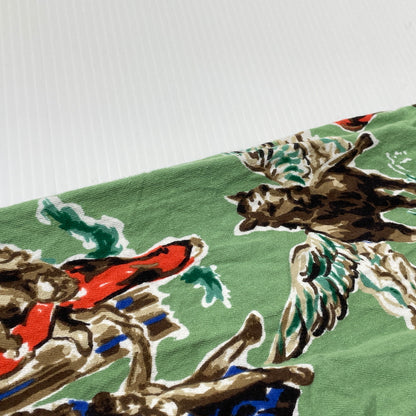 【中古品】【メンズ】 SAINT MICHAEL セント マイケル 21SS PJ HORSE SHIRT SM-S21-0000-003 2021年春夏 パジャマ ホース シャツ 長袖 トップス 142-260929-sa-12-teih サイズ：M カラー：グリーン 万代Net店