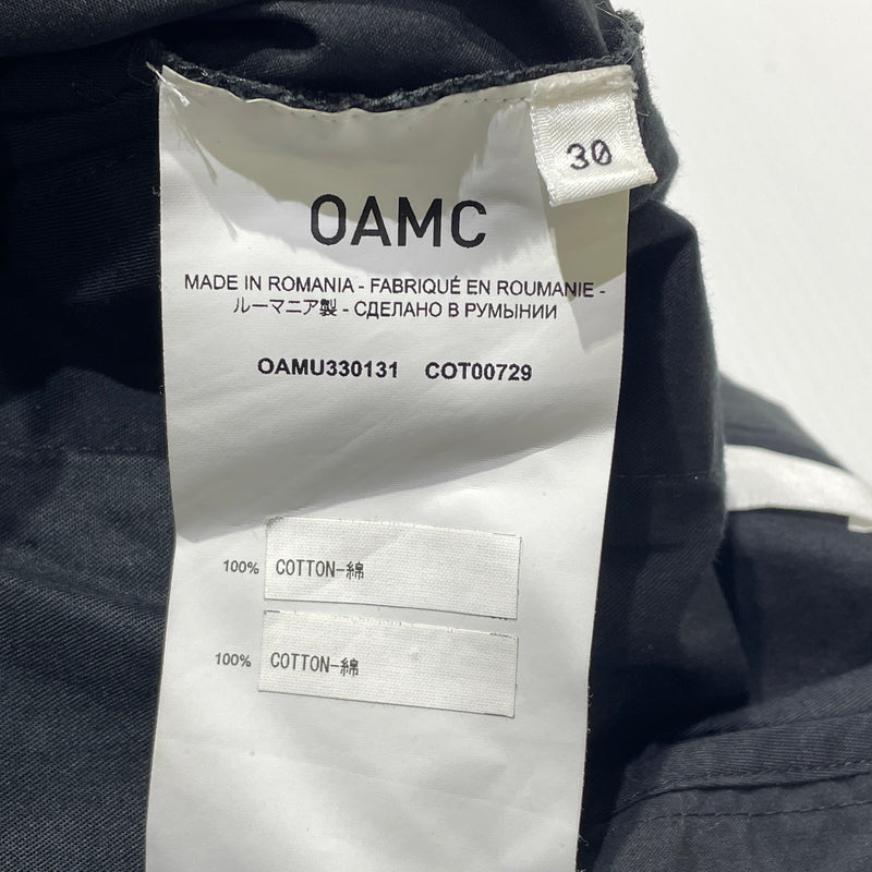 【現状渡し品】【メンズ】 OAMC オーエーエムシー OAMU330131 22SSPUFF SHORT 2022年春夏 パフ ショーツ ボトムス 短パン 152-260929-sa-08-teih サイズ：30 カラー：ブラック 万代Net店