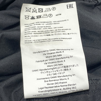 【現状渡し品】【メンズ】 OAMC オーエーエムシー OAMU330131 22SSPUFF SHORT 2022年春夏 パフ ショーツ ボトムス 短パン 152-260929-sa-08-teih サイズ：30 カラー：ブラック 万代Net店