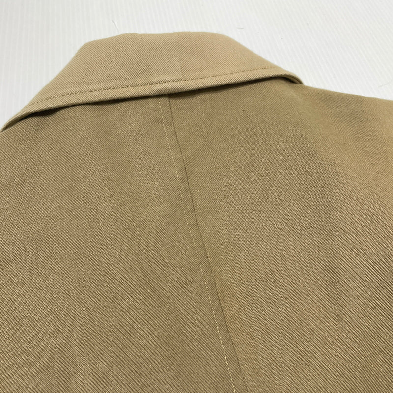 【中古品】【メンズ】 DOUBLET ダブレット 20SS HEAVY TWILL CUT OFF JACKET 2020年春夏 ヘビーツイル カットオフ ジャケット アウター 140-260929-sa-10-teih サイズ：S カラー：ベージュ 万代Net店