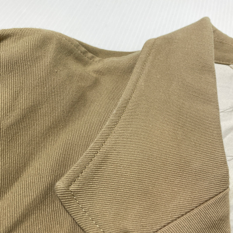 【中古品】【メンズ】 DOUBLET ダブレット 20SS HEAVY TWILL CUT OFF JACKET 2020年春夏 ヘビーツイル カットオフ ジャケット アウター 140-260929-sa-10-teih サイズ：S カラー：ベージュ 万代Net店