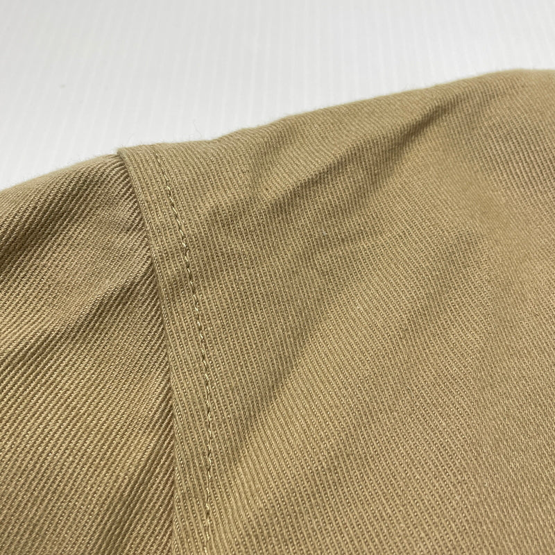 【中古品】【メンズ】 DOUBLET ダブレット 20SS HEAVY TWILL CUT OFF JACKET 2020年春夏 ヘビーツイル カットオフ ジャケット アウター 140-260929-sa-10-teih サイズ：S カラー：ベージュ 万代Net店