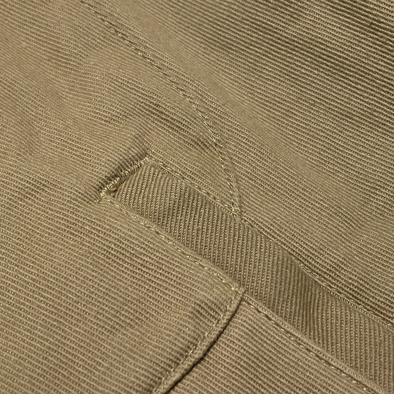 【中古品】【メンズ】 DOUBLET ダブレット 20SS HEAVY TWILL CUT OFF JACKET 2020年春夏 ヘビーツイル カットオフ ジャケット アウター 140-260929-sa-10-teih サイズ：S カラー：ベージュ 万代Net店