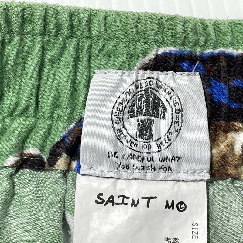 【中古品】【メンズ】 SAINT MICHAEL セントマイケル 21SS PJ HORSE PANTS SM-S21-0000-034 2021年春夏 パジャマ ホース パンツ ボトムス 153-260929-sa-11-teih サイズ：M カラー：グリーン 万代Net店