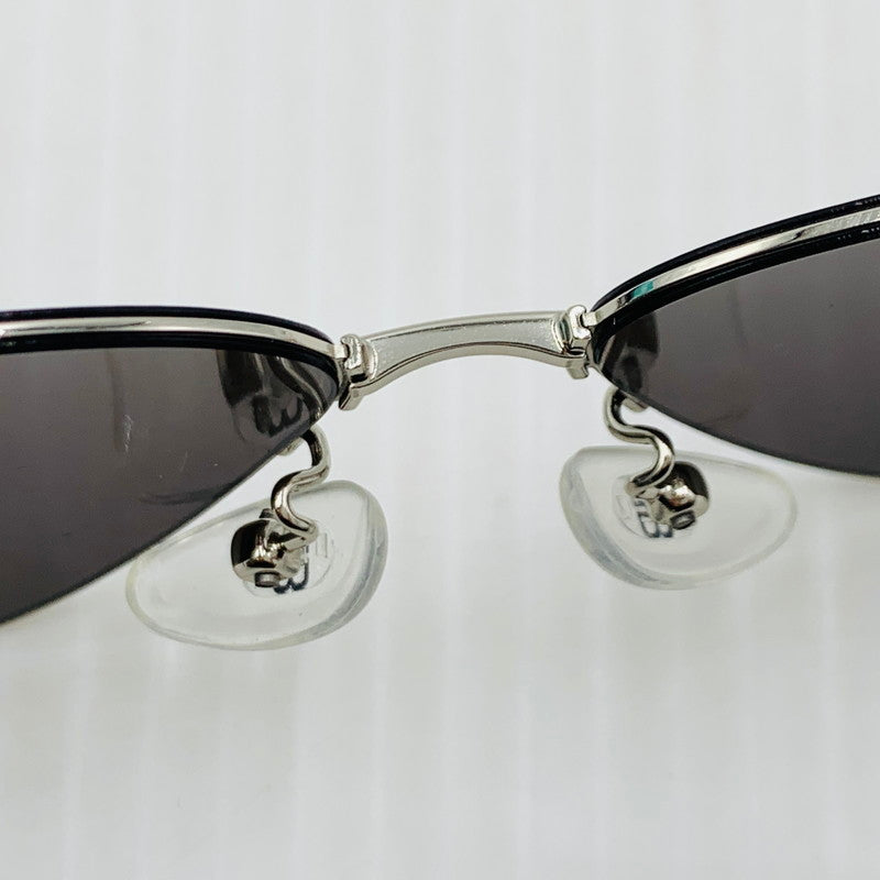 【中古品】【メンズ】 BALENCIAGA バレンシアガ TRIANGLE SUNGLASSES BB0015S トライアングル サングラス アイウェア 183-260929-ko-07-teih サイズ：61□12-145 カラー：シルバーカラー/ブラック 万代Net店
