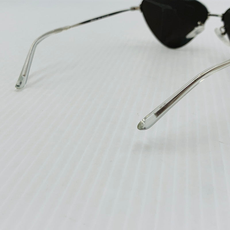 【中古品】【メンズ】 BALENCIAGA バレンシアガ TRIANGLE SUNGLASSES BB0015S トライアングル サングラス アイウェア 183-260929-ko-07-teih サイズ：61□12-145 カラー：シルバーカラー/ブラック 万代Net店