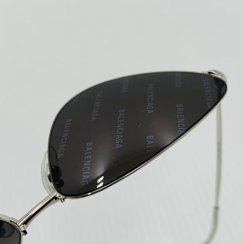 【中古品】【メンズ】 BALENCIAGA バレンシアガ TRIANGLE SUNGLASSES BB0015S トライアングル サングラス アイウェア 183-260929-ko-07-teih サイズ：61□12-145 カラー：シルバーカラー/ブラック 万代Net店