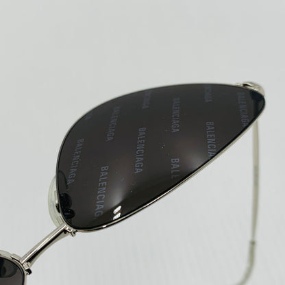 【中古品】【メンズ】 BALENCIAGA バレンシアガ TRIANGLE SUNGLASSES BB0015S トライアングル サングラス アイウェア 183-260929-ko-07-teih サイズ：61□12-145 カラー：シルバーカラー/ブラック 万代Net店