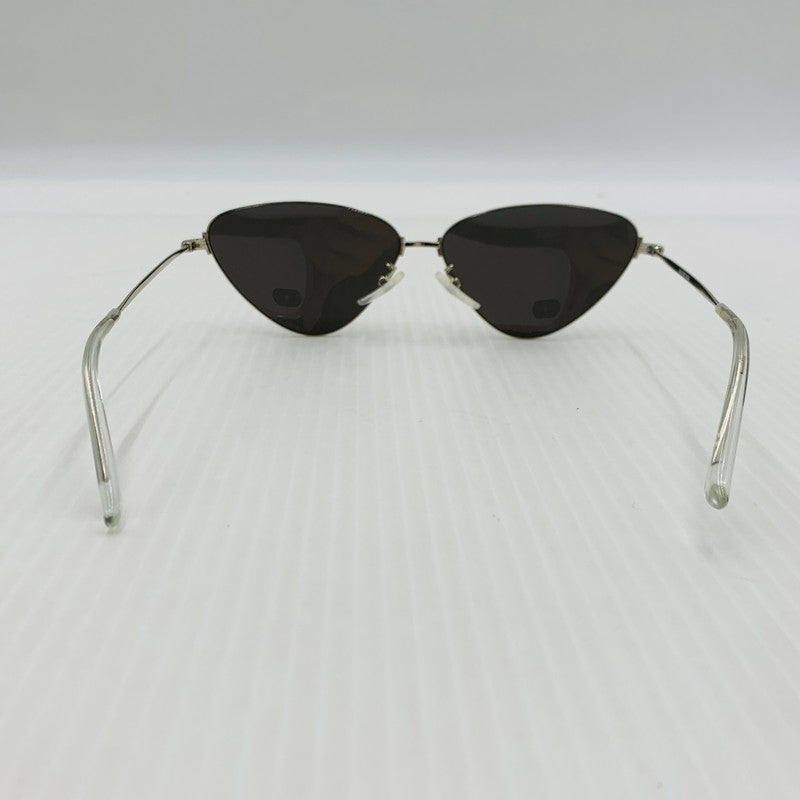 【中古品】【メンズ】 BALENCIAGA バレンシアガ TRIANGLE SUNGLASSES BB0015S トライアングル サングラス アイウェア 183-260929-ko-07-teih サイズ：61□12-145 カラー：シルバーカラー/ブラック 万代Net店