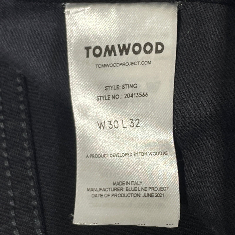 【中古品】【メンズ】 TOM WOOD トム ウッド STING JEANS 20419566 スティング ジーンズ ボトムス デニム 152-260929-sa-05-teih サイズ：30 カラー：ブラック 万代Net店