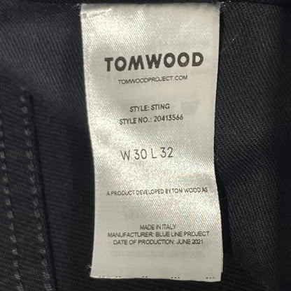 【中古品】【メンズ】 TOM WOOD トム ウッド STING JEANS 20419566 スティング ジーンズ ボトムス デニム 152-260929-sa-05-teih サイズ：30 カラー：ブラック 万代Net店