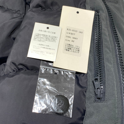 【中古品】【レディース】 DANTON ダントン DOWN JAKCET 18A-FA-002 ダウンジャケット アウター フーディ ファー 168-260927-ko-30-teih サイズ：42 カラー：グレー系 万代Net店