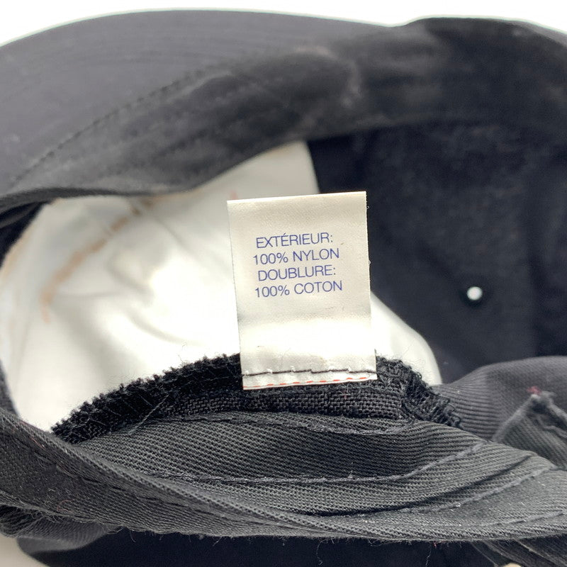 【現状渡し品】【メンズ】 SUPREME シュプリーム CORDURA S LOGO 6-PANEL CAP コーデュラ ロゴ 6パネル キャップ 帽子 149-260927-ko-31-teih カラー：ブラック 万代Net店