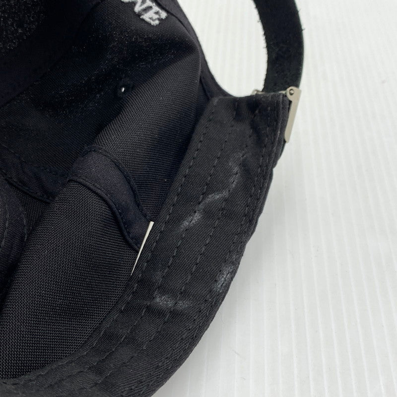 【現状渡し品】【メンズ】 SUPREME シュプリーム CORDURA S LOGO 6-PANEL CAP コーデュラ ロゴ 6パネル キャップ 帽子 149-260927-ko-31-teih カラー：ブラック 万代Net店