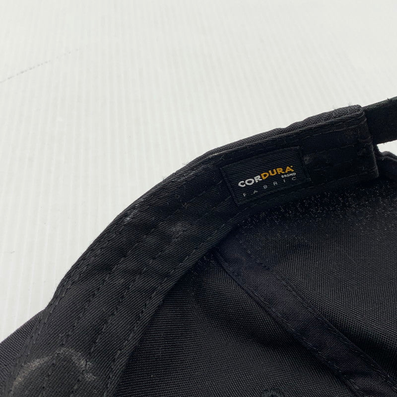 【現状渡し品】【メンズ】 SUPREME シュプリーム CORDURA S LOGO 6-PANEL CAP コーデュラ ロゴ 6パネル キャップ 帽子 149-260927-ko-31-teih カラー：ブラック 万代Net店