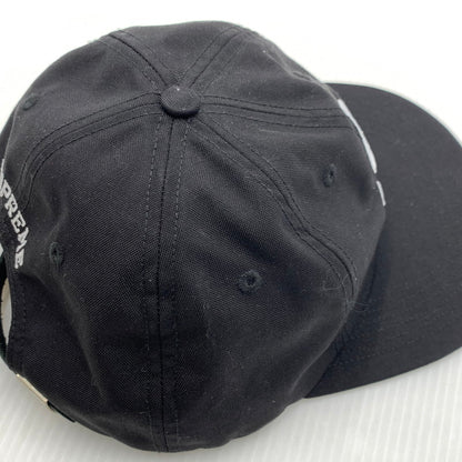 【現状渡し品】【メンズ】 SUPREME シュプリーム CORDURA S LOGO 6-PANEL CAP コーデュラ ロゴ 6パネル キャップ 帽子 149-260927-ko-31-teih カラー：ブラック 万代Net店
