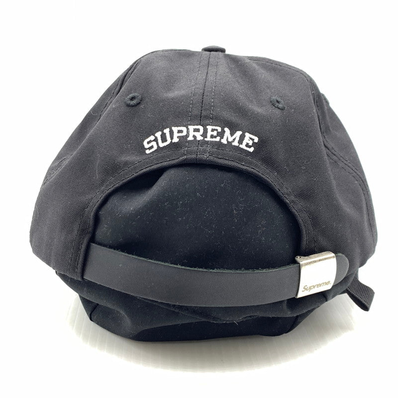 【現状渡し品】【メンズ】 SUPREME シュプリーム CORDURA S LOGO 6-PANEL CAP コーデュラ ロゴ 6パネル キャップ 帽子 149-260927-ko-31-teih カラー：ブラック 万代Net店