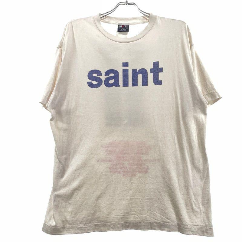 【中古品】【メンズ】 SAINT MICHAEL セントマイケル S/S TEE DOOR SM-S21-0000-001 ショートスリーブ Tシャツ ドア 半袖 トップス 142-260929-sa-20-teih サイズ：XL カラー：ホワイト 万代Net店