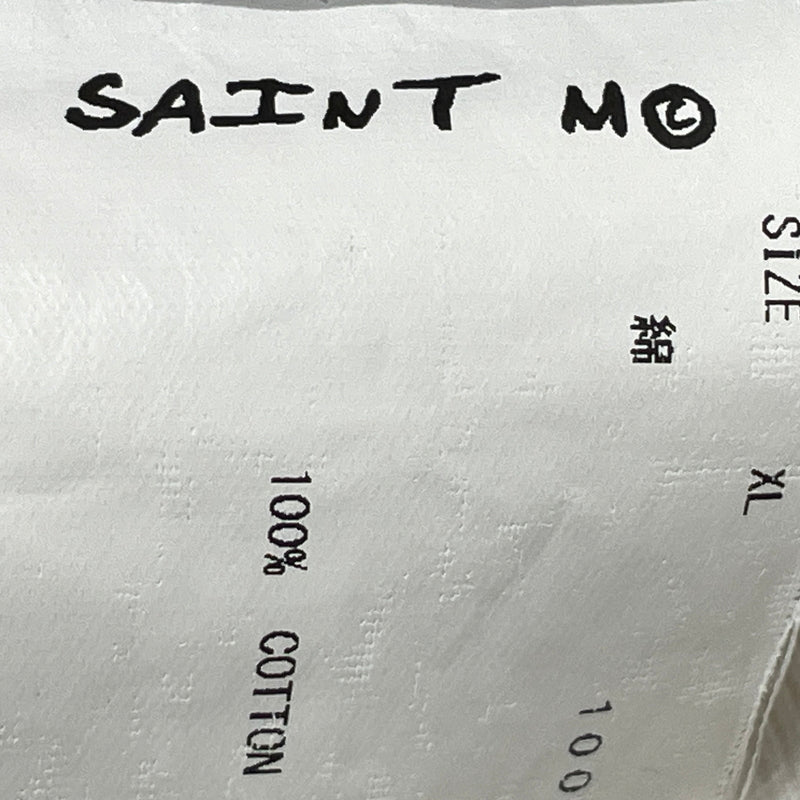【中古品】【メンズ】 SAINT MICHAEL セントマイケル S/S TEE DOOR SM-S21-0000-001 ショートスリーブ Tシャツ ドア 半袖 トップス 142-260929-sa-20-teih サイズ：XL カラー：ホワイト 万代Net店