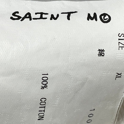 【中古品】【メンズ】 SAINT MICHAEL セントマイケル S/S TEE DOOR SM-S21-0000-001 ショートスリーブ Tシャツ ドア 半袖 トップス 142-260929-sa-20-teih サイズ：XL カラー：ホワイト 万代Net店