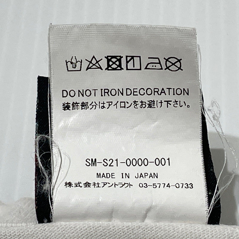 【中古品】【メンズ】 SAINT MICHAEL セントマイケル S/S TEE DOOR SM-S21-0000-001 ショートスリーブ Tシャツ ドア 半袖 トップス 142-260929-sa-20-teih サイズ：XL カラー：ホワイト 万代Net店