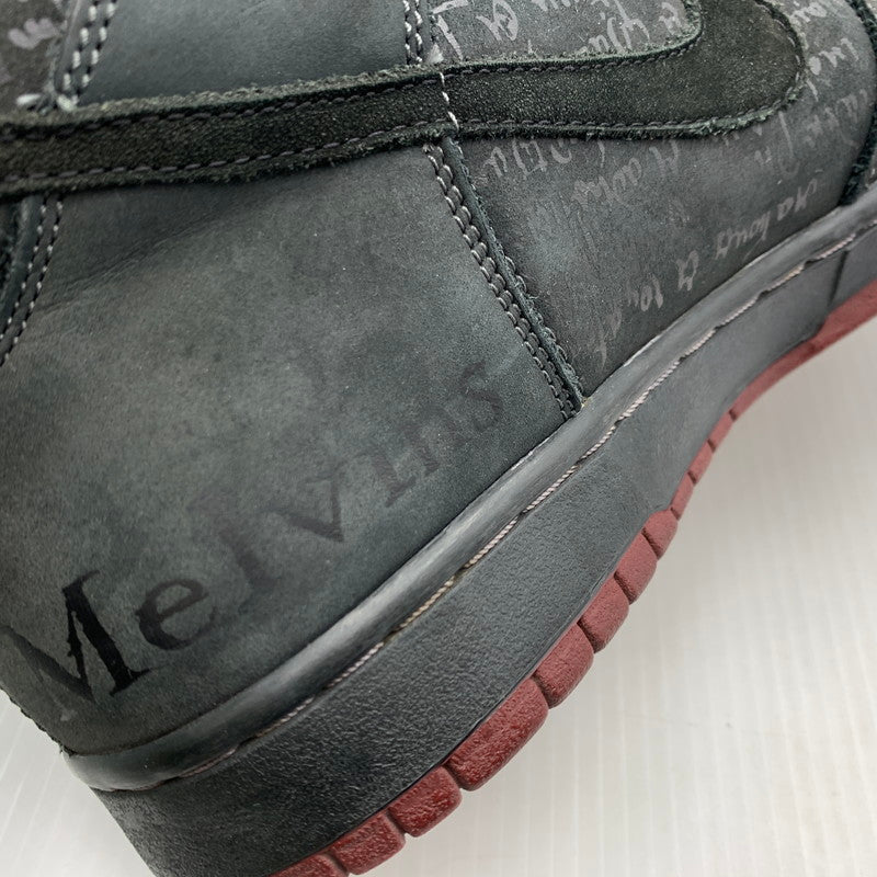 【中古品】【メンズ】 NIKE SB ナイキ × MELVINS メルヴィンズ 別注 コラボ DUNK HIGH PRO 305050-003 ダンク ハイ スニーカー 靴 シューズ 160-260929-ko-26-teih サイズ：28cm カラー：ブラック系 万代Net店
