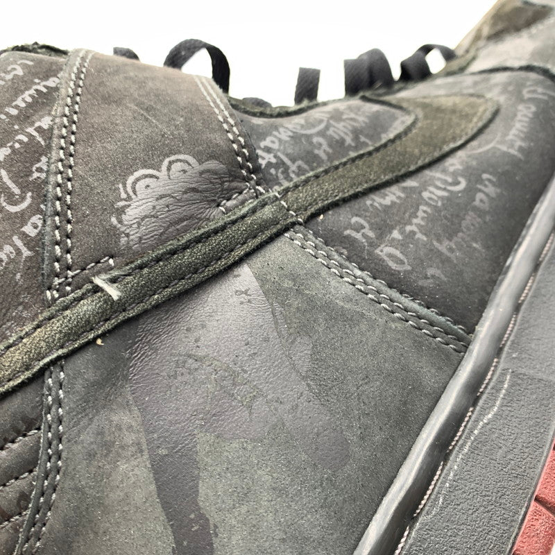 【中古品】【メンズ】 NIKE SB ナイキ × MELVINS メルヴィンズ 別注 コラボ DUNK HIGH PRO 305050-003 ダンク ハイ スニーカー 靴 シューズ 160-260929-ko-26-teih サイズ：28cm カラー：ブラック系 万代Net店
