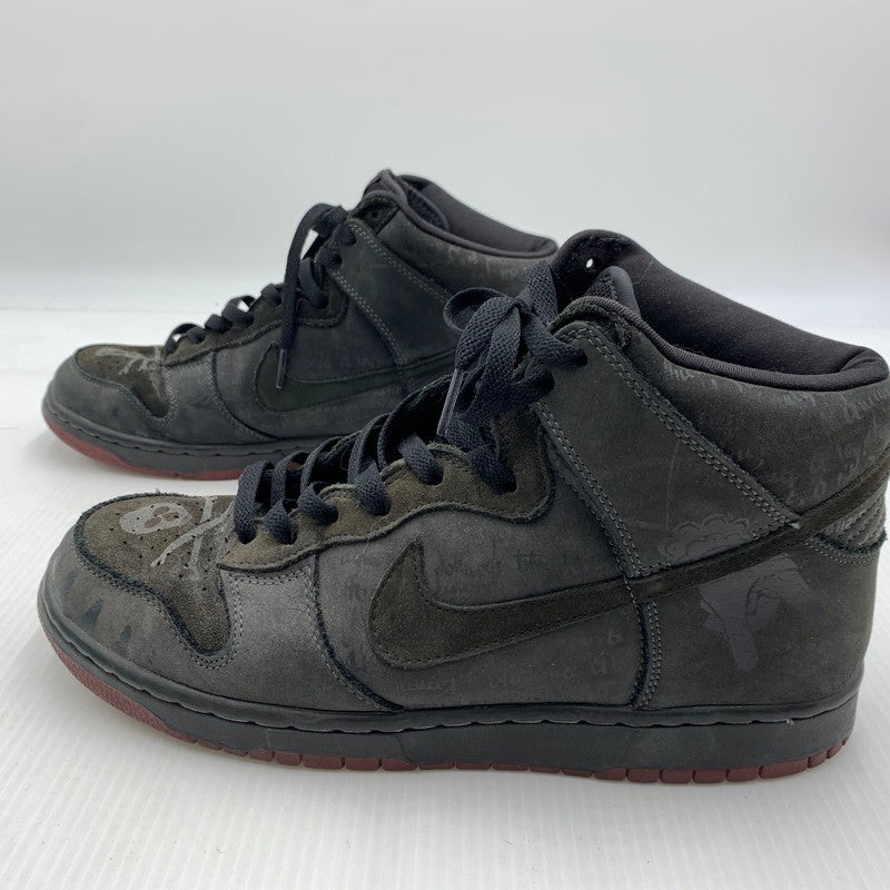 【中古品】【メンズ】 NIKE SB ナイキ × MELVINS メルヴィンズ 別注 コラボ DUNK HIGH PRO 305050-003 ダンク ハイ スニーカー 靴 シューズ 160-260929-ko-26-teih サイズ：28cm カラー：ブラック系 万代Net店
