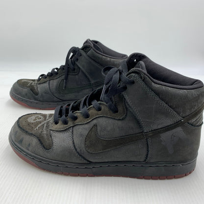 【中古品】【メンズ】 NIKE SB ナイキ × MELVINS メルヴィンズ 別注 コラボ DUNK HIGH PRO 305050-003 ダンク ハイ スニーカー 靴 シューズ 160-260929-ko-26-teih サイズ：28cm カラー：ブラック系 万代Net店