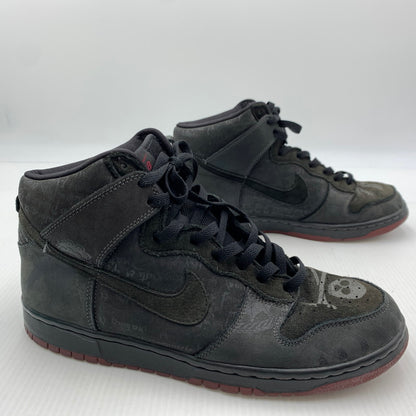 【中古品】【メンズ】 NIKE SB ナイキ × MELVINS メルヴィンズ 別注 コラボ DUNK HIGH PRO 305050-003 ダンク ハイ スニーカー 靴 シューズ 160-260929-ko-26-teih サイズ：28cm カラー：ブラック系 万代Net店