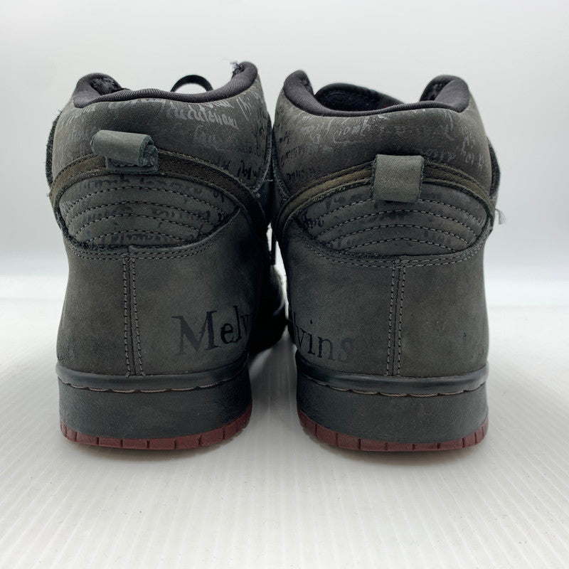 【中古品】【メンズ】 NIKE SB ナイキ × MELVINS メルヴィンズ 別注 コラボ DUNK HIGH PRO 305050-003 ダンク ハイ スニーカー 靴 シューズ 160-260929-ko-26-teih サイズ：28cm カラー：ブラック系 万代Net店