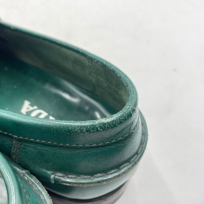【中古品】【メンズ】 PRADA プラダ CORDVAN ABETE LOAFER 2D0080 コードバン アベテ ローファー 靴 シューズ 183-260926-yo-02-teih サイズ：7 1/2 カラー：グリーン 万代Net店