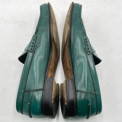 【中古品】【メンズ】 PRADA プラダ CORDVAN ABETE LOAFER 2D0080 コードバン アベテ ローファー 靴 シューズ 183-260926-yo-02-teih サイズ：7 1/2 カラー：グリーン 万代Net店