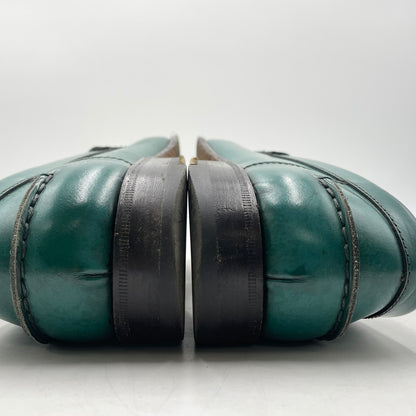 【中古品】【メンズ】 PRADA プラダ CORDVAN ABETE LOAFER 2D0080 コードバン アベテ ローファー 靴 シューズ 183-260926-yo-02-teih サイズ：7 1/2 カラー：グリーン 万代Net店