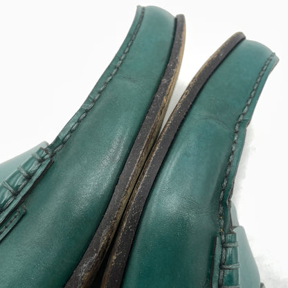 【中古品】【メンズ】 PRADA プラダ CORDVAN ABETE LOAFER 2D0080 コードバン アベテ ローファー 靴 シューズ 183-260926-yo-02-teih サイズ：7 1/2 カラー：グリーン 万代Net店