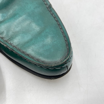 【中古品】【メンズ】 PRADA プラダ CORDVAN ABETE LOAFER 2D0080 コードバン アベテ ローファー 靴 シューズ 183-260926-yo-02-teih サイズ：7 1/2 カラー：グリーン 万代Net店