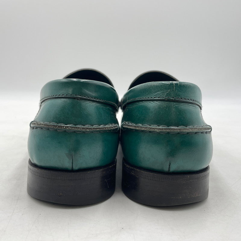【中古品】【メンズ】 PRADA プラダ CORDVAN ABETE LOAFER 2D0080 コードバン アベテ ローファー 靴 シューズ 183-260926-yo-02-teih サイズ：7 1/2 カラー：グリーン 万代Net店