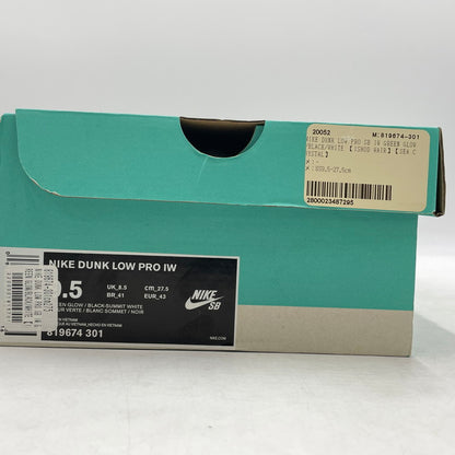 【中古品】【メンズ】 NIKE SB ナイキ スケートボーディング DUNK LOW PRO ”SEA CRYSTAL” 819674-301 ダンク ロー プロ シークリスタル スニーカー 靴 シューズ 160-260926-yo-11-teih サイズ：27.5cm カラー：ホワイト/ミントグリーン 万代Net店