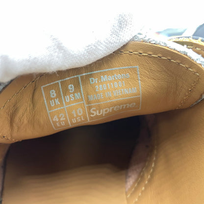 【中古品】【メンズ】 SUPREME シュプリーム × YOHJI YAMAMOTO ヨウジヤマモト × DR.MARTENS ドクターマーチン トリプルコラボ 3EYE－SHOE 28011001 3ホール シューズ 靴 149-260926-yo-03-teih サイズ：27cm カラー：ブラック 万代Net店