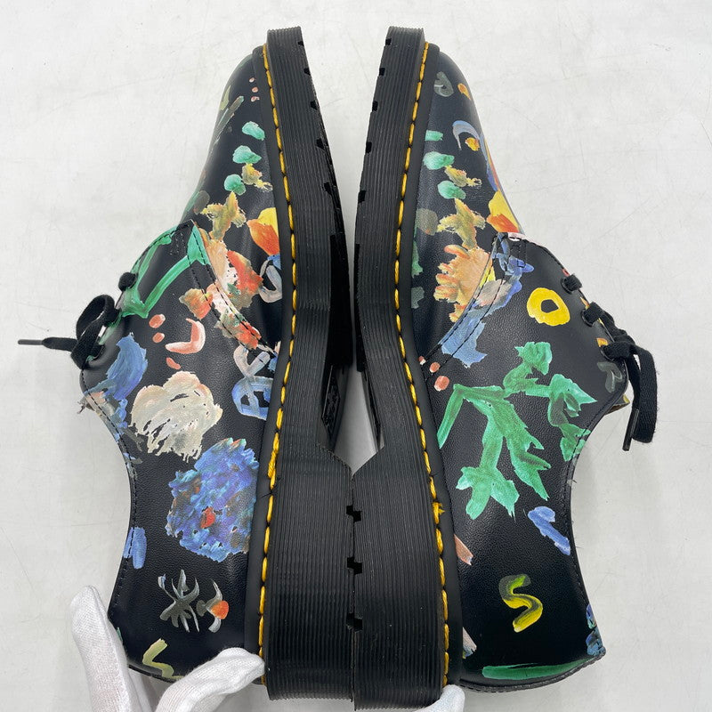 【中古品】【メンズ】 SUPREME シュプリーム × YOHJI YAMAMOTO ヨウジヤマモト × DR.MARTENS ドクターマーチン トリプルコラボ 3EYE－SHOE 28011001 3ホール シューズ 靴 149-260926-yo-03-teih サイズ：27cm カラー：ブラック 万代Net店