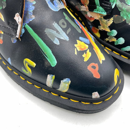 【中古品】【メンズ】 SUPREME シュプリーム × YOHJI YAMAMOTO ヨウジヤマモト × DR.MARTENS ドクターマーチン トリプルコラボ 3EYE－SHOE 28011001 3ホール シューズ 靴 149-260926-yo-03-teih サイズ：27cm カラー：ブラック 万代Net店