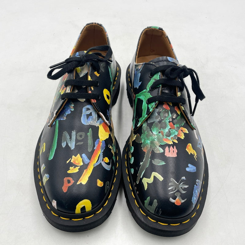 【中古品】【メンズ】 SUPREME シュプリーム × YOHJI YAMAMOTO ヨウジヤマモト × DR.MARTENS ドクターマーチン トリプルコラボ 3EYE－SHOE 28011001 3ホール シューズ 靴 149-260926-yo-03-teih サイズ：27cm カラー：ブラック 万代Net店